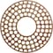 Ekena Millwork Fink Wood Fretwork Pierced Ceiling Medallion, Walnut, 40"OD x 14 1/2"ID x 3/8"T CMWP40X40X0375FFWA - alternate 1
